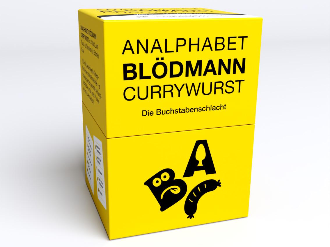 Analphabet Blödmann Currywurst - Die Buchstabenschlacht