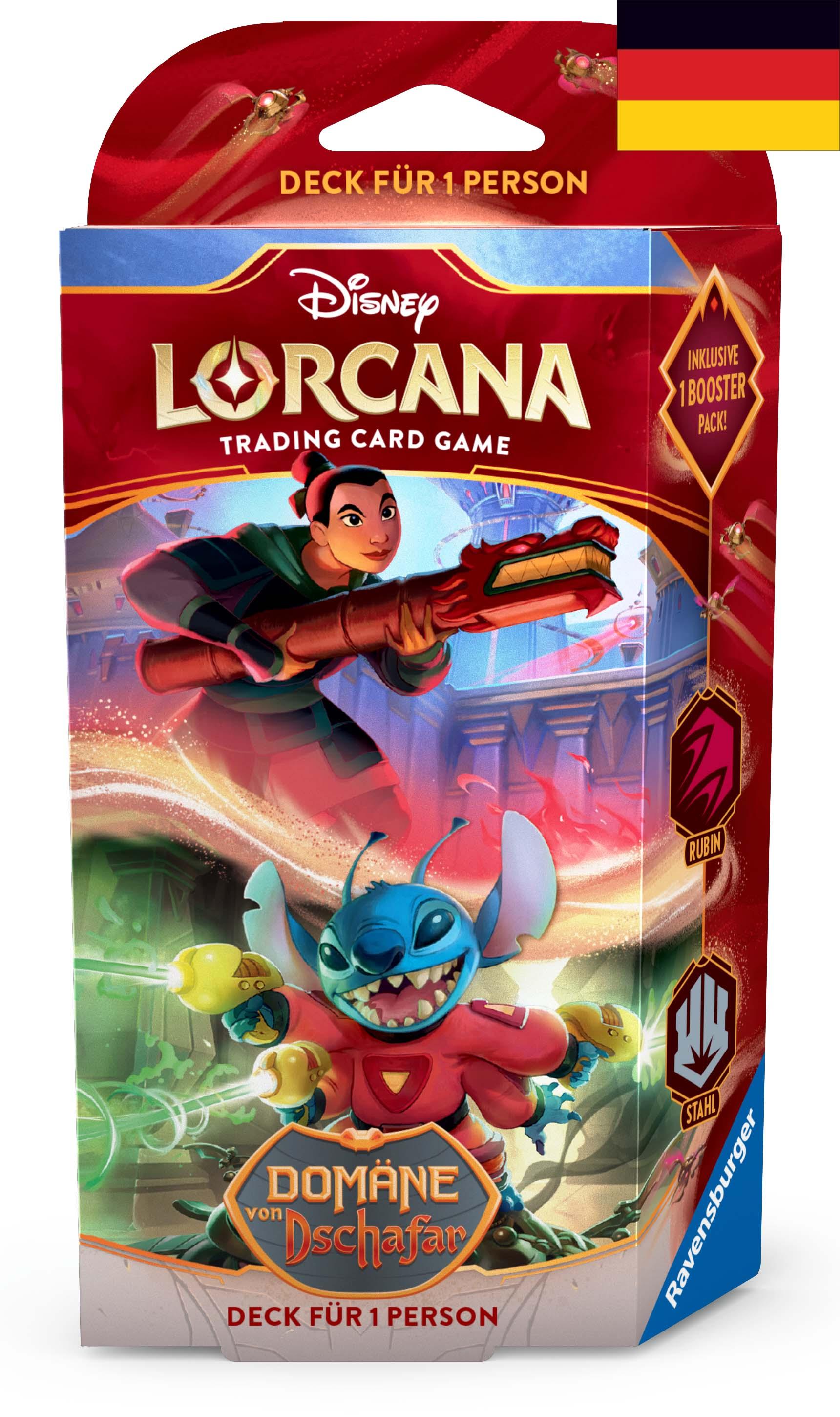 Disney Lorcana - Domäne von Dschafar: Starter Mulan & Stitch DE