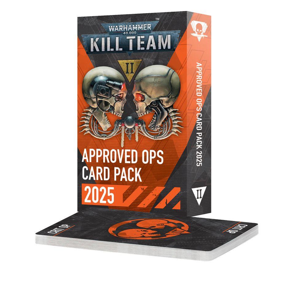Kill Team: Approved Ops Cards 2025 (Eng) (102-63-60)