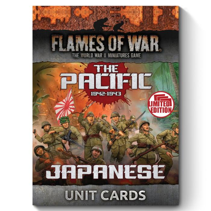 The Pacific: Japanese Unit Cards (x38 Cards) - Limited Edition