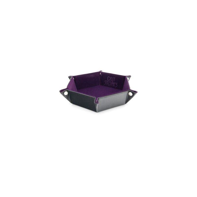 CritStones Foldable Dice Tray - Purple