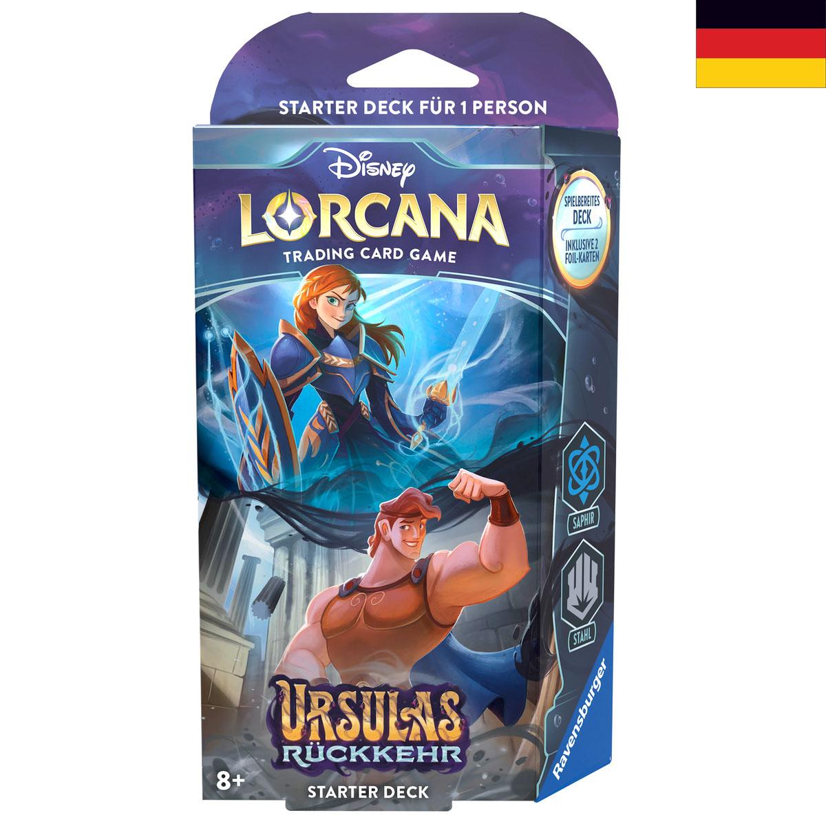 Disney Lorcana - Ursulas Rückkehr: Starter Deck Anna / Herkules DE