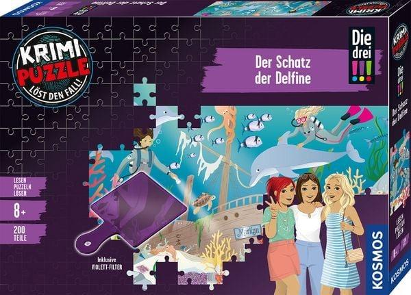 Krimipuzzle ??? - Der Schatz der Delfine (300 Teile) DE