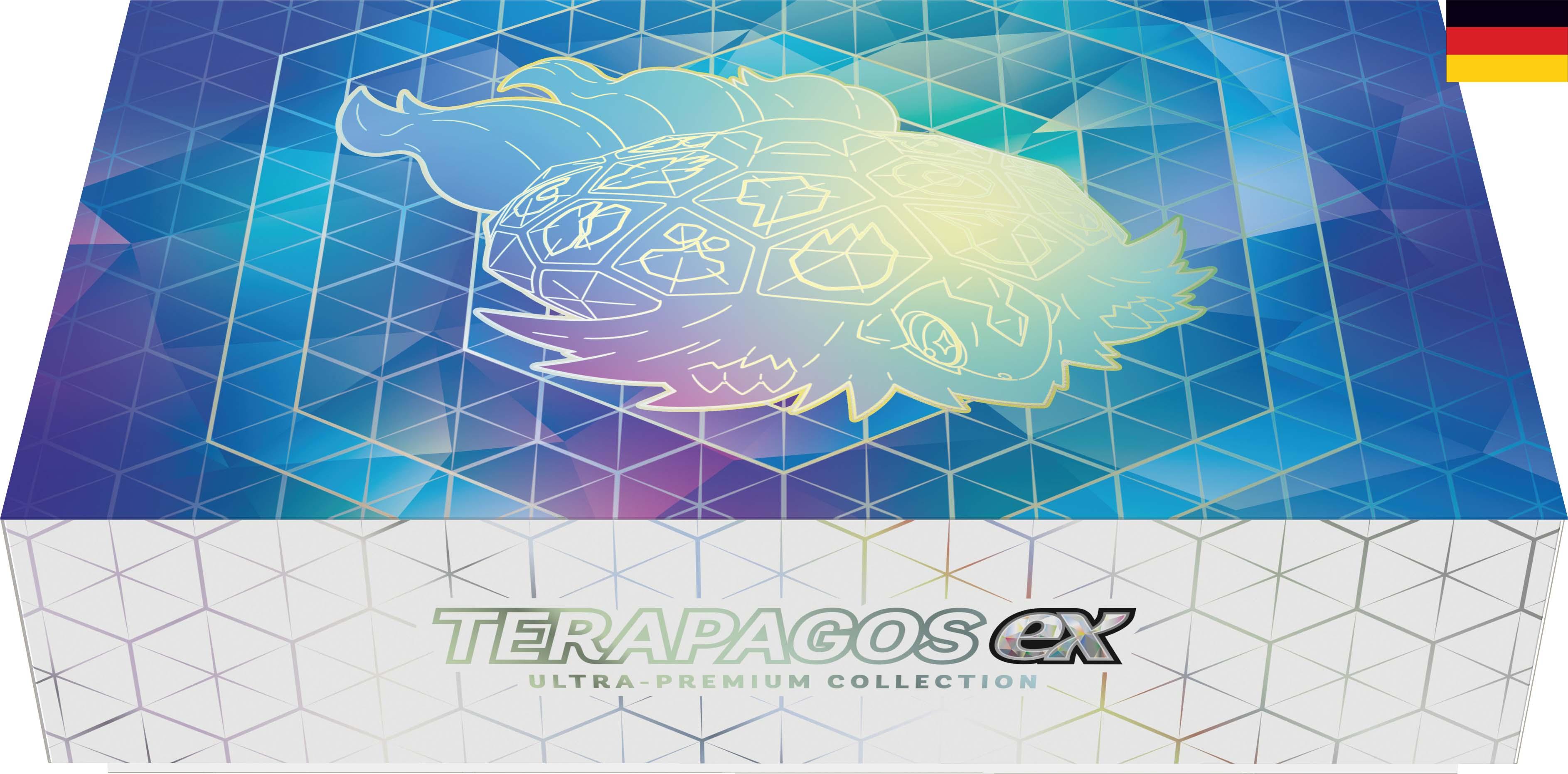 Pokémon Terapagos ex Ultra Premium Kollektion 2024 DE B-Ware