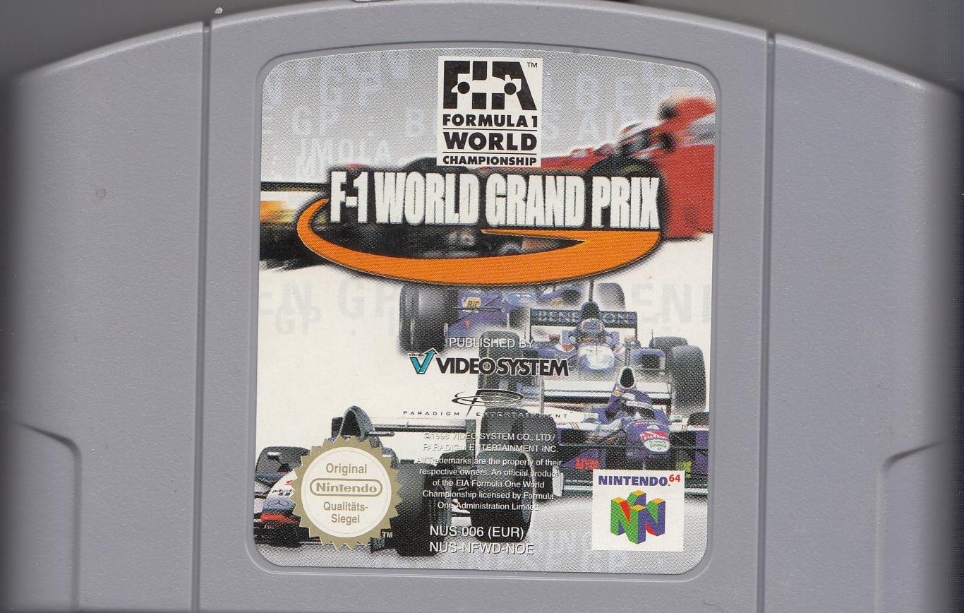 F1 World Grand Prix - MODUL (nus-nfwd-noe) (Nintendo 64, gebraucht) **