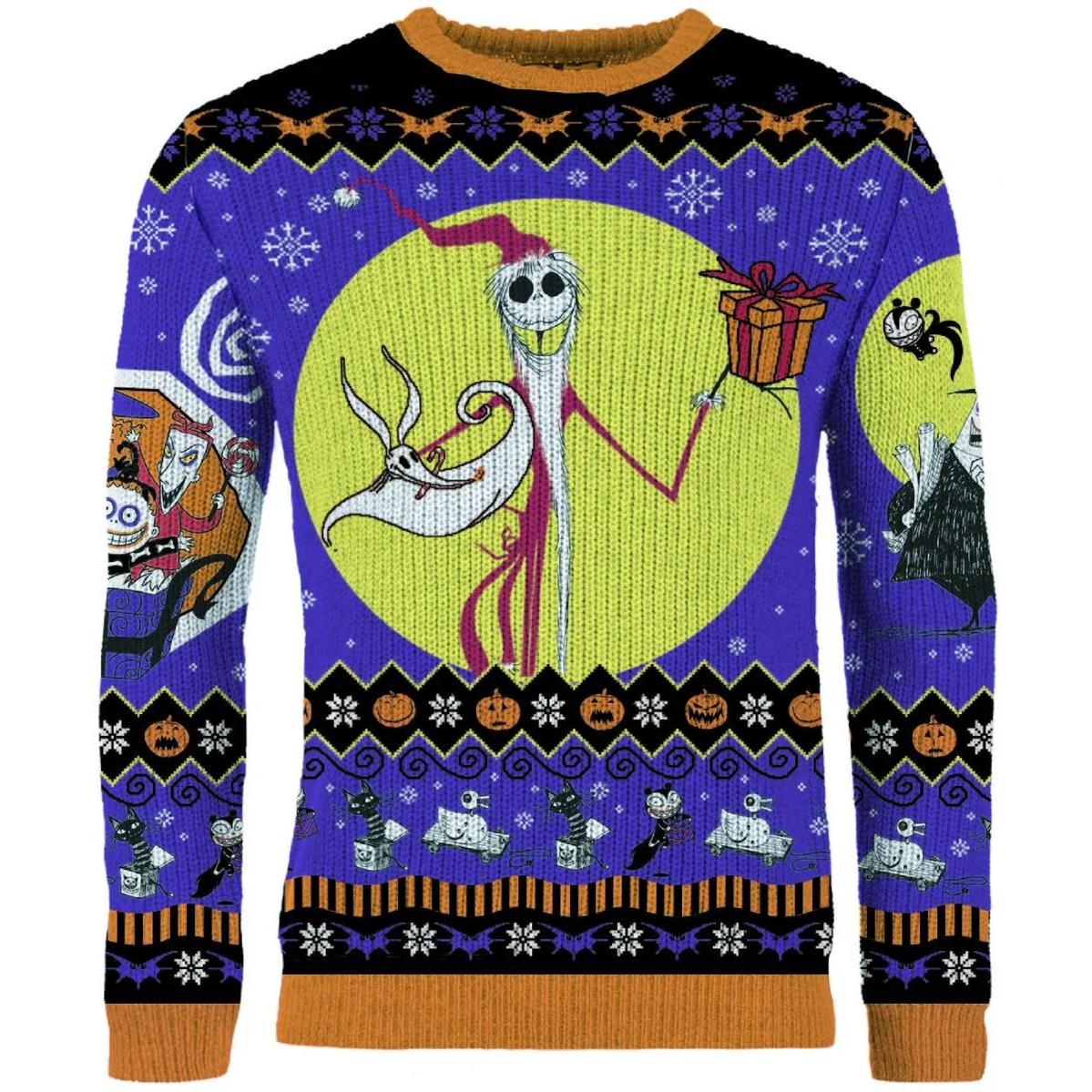 The Nightmare Before Christmas Jumper - Größe: L