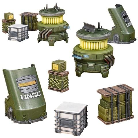 Halo Flashpoint UNSC Scenery Set
