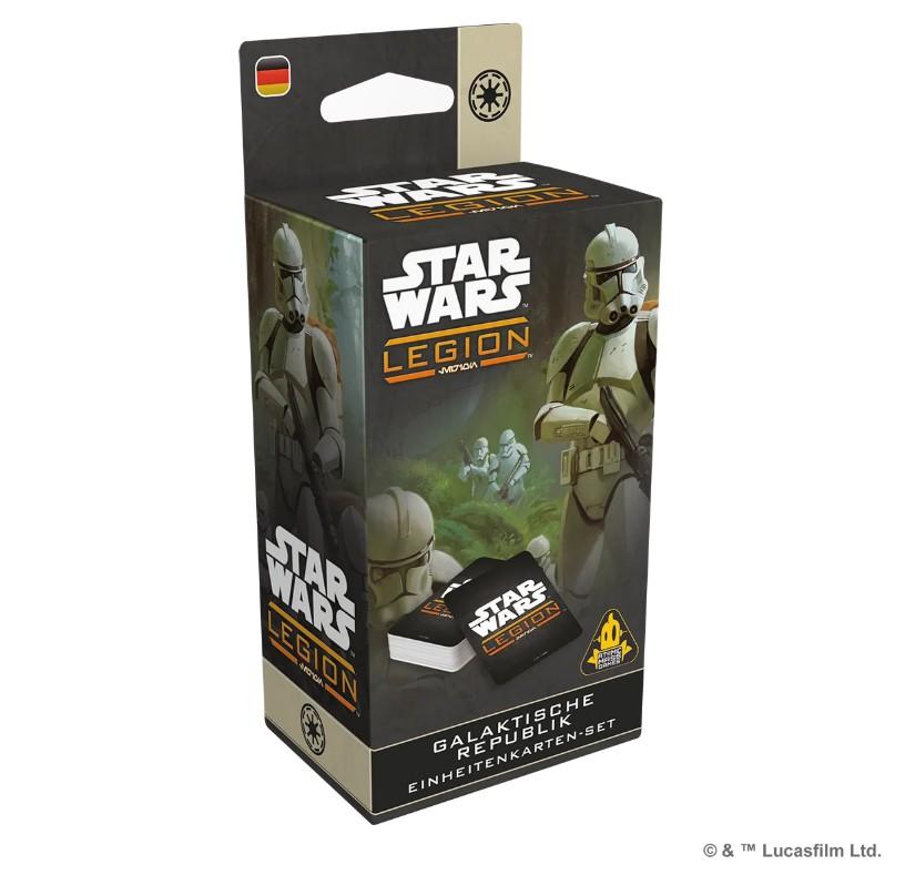 Star Wars: Legion  Galaktische Republik Einheitenkarten-Set