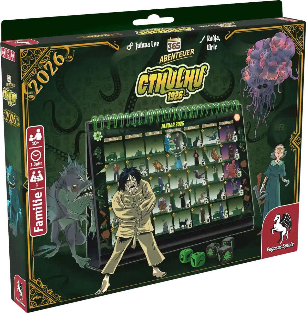 365 Abenteuer- Cthulhu 1926 (Edition 2026)