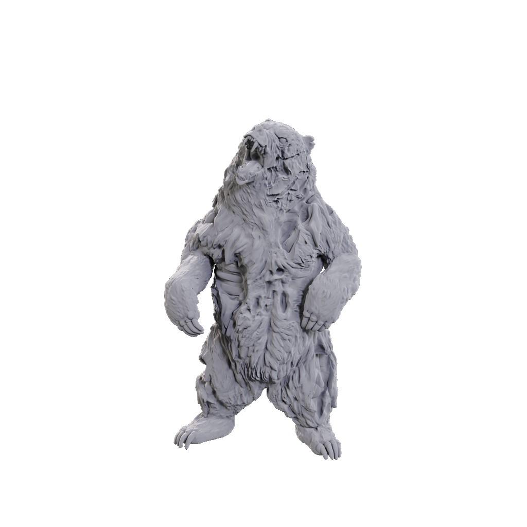 Wizkids Deep Cuts Minis W24 Zombie Grizzly Bear