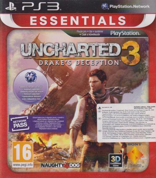 Uncharted 3 - Drake's Deception - Essentials (Playstation 3, gebraucht) **