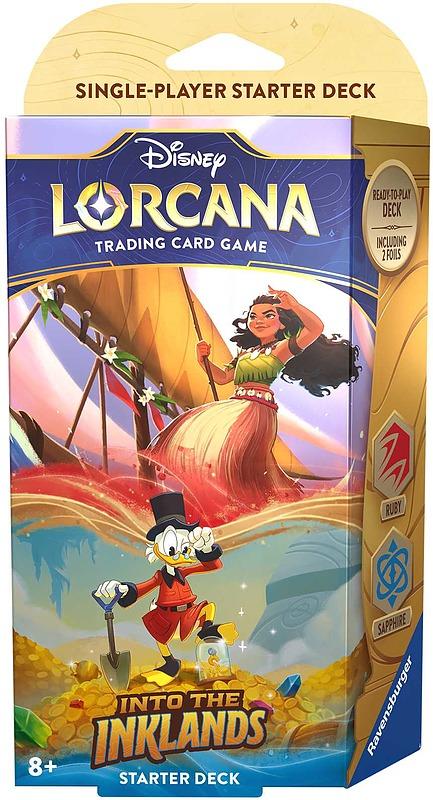Disney Lorcana - Into the Inklands: Starter Deck Moana / Dagobert Duck EN