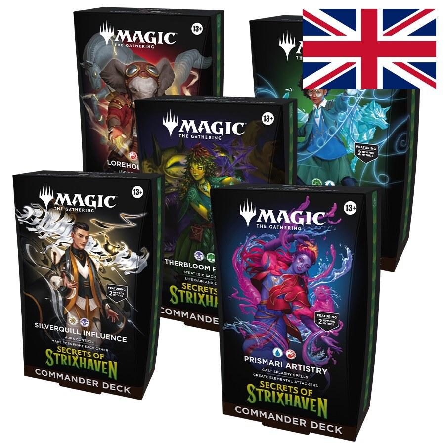 MTG - Secrets of Strixhaven: Commander Deck Display (5) EN