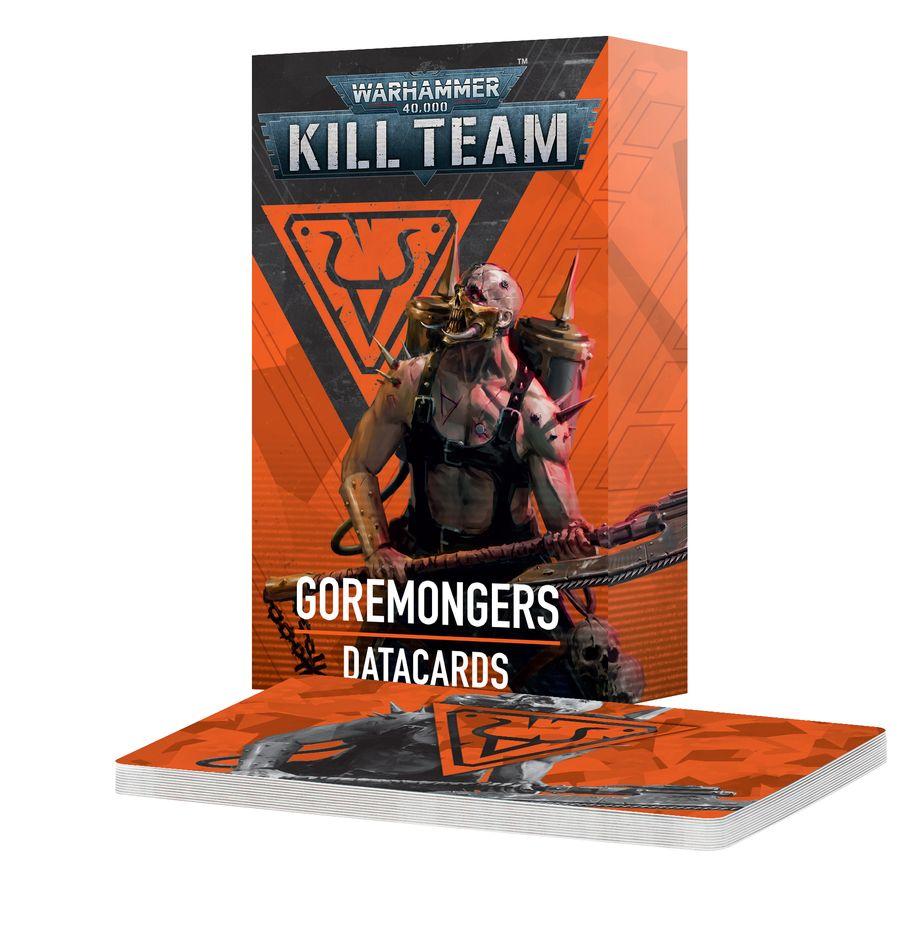KILL TEAM: GOREMONGERS DATACARDS (ENG) (102-60-60)
