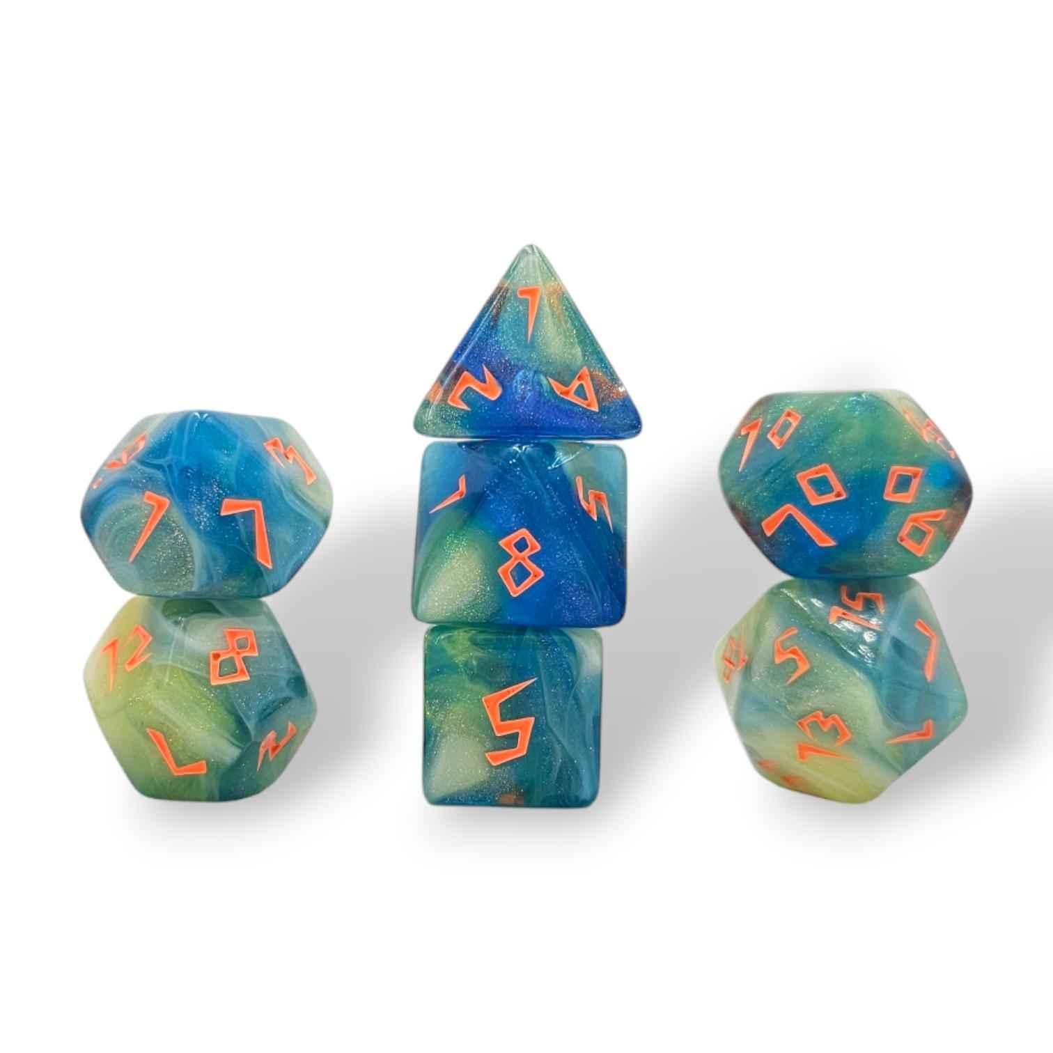 Würfelset Galaxy: Ocean (7)