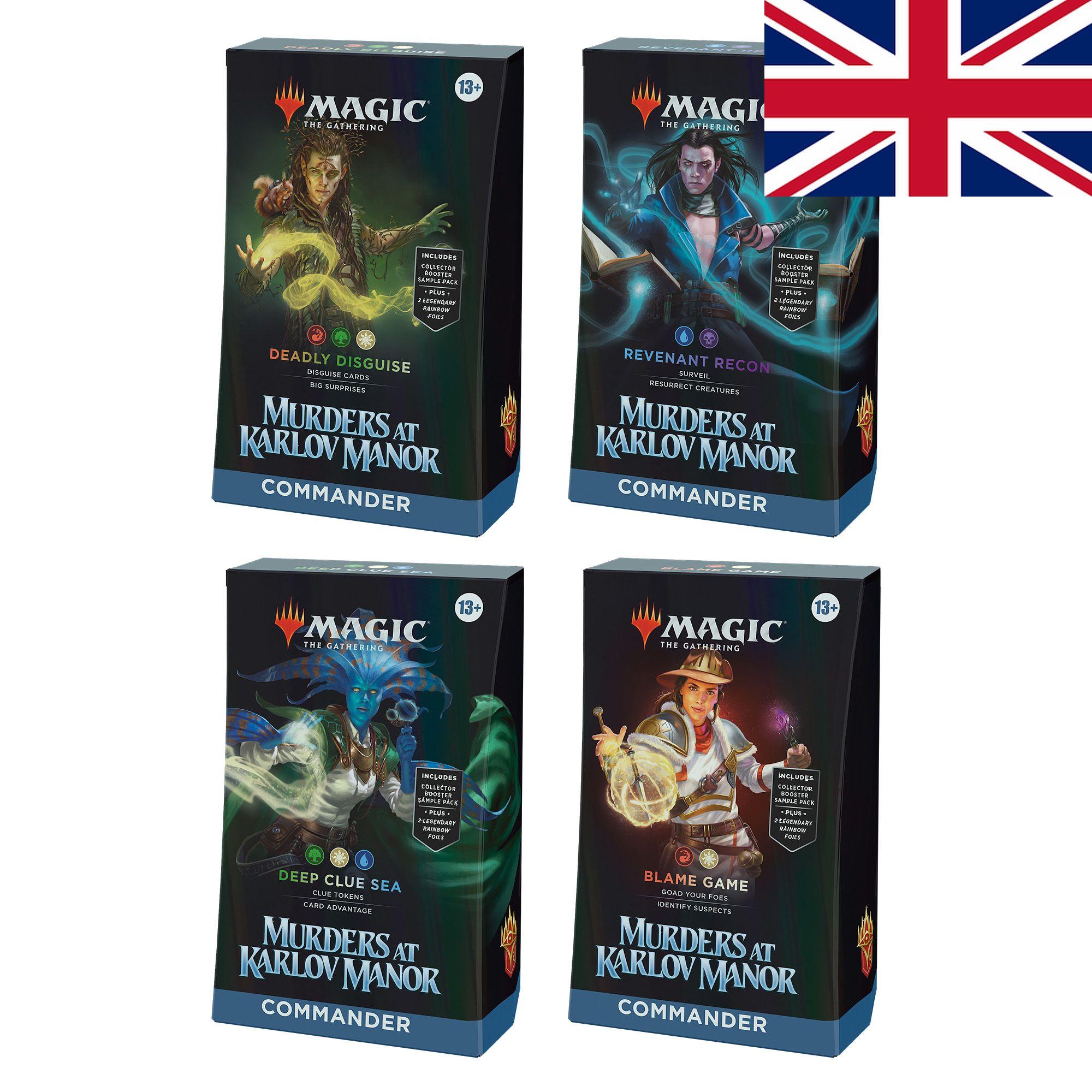 MTG: Murders at Karlov Manor - Commander Deck Display EN