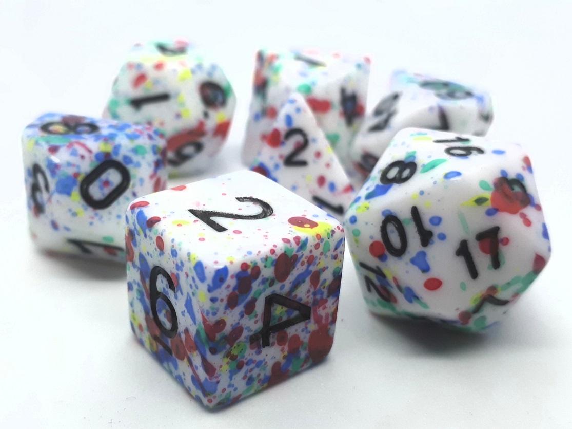 Würfelset: Colourful (7)