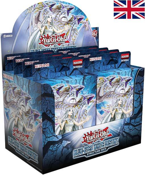 Yu-Gi-Oh! TCG Structure Deck: Blue-Eyes White Destiny Display (8) EN *Reprint