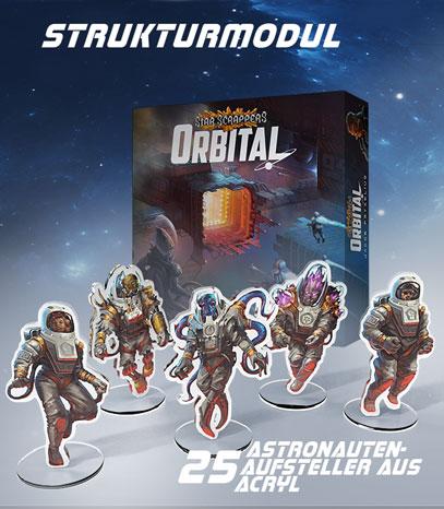 Star Scrappers: Orbital - Deluxe Crew (Acryl-Aufsteller)