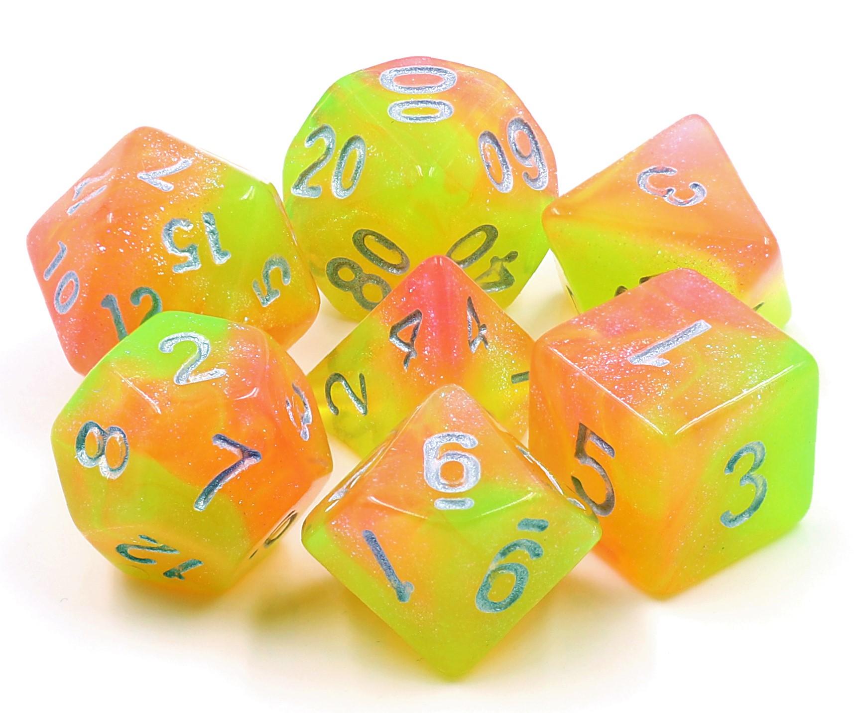 Würfelset Confetti: Carribian (7)