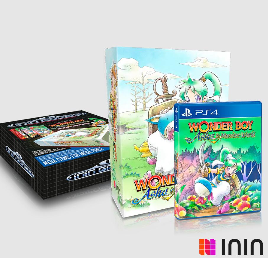 Wonder Boy: Asha in Monsterland Ultra - Collector's Edition (PlayStation 4, NEU)