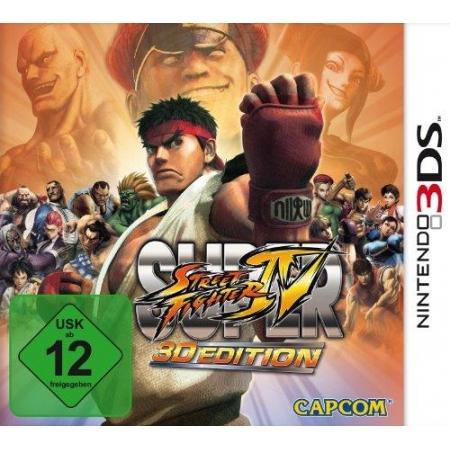 Super Street Fighter IV - 3D Edition (Nintendo 3DS, gebraucht) **