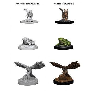 WizKids Deep Cuts Unpainted Miniatures: W4 Familiars