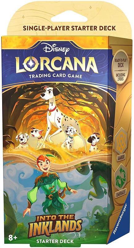Disney Lorcana - Into the Inklands: Starter Deck Pongo / Peter Pan EN