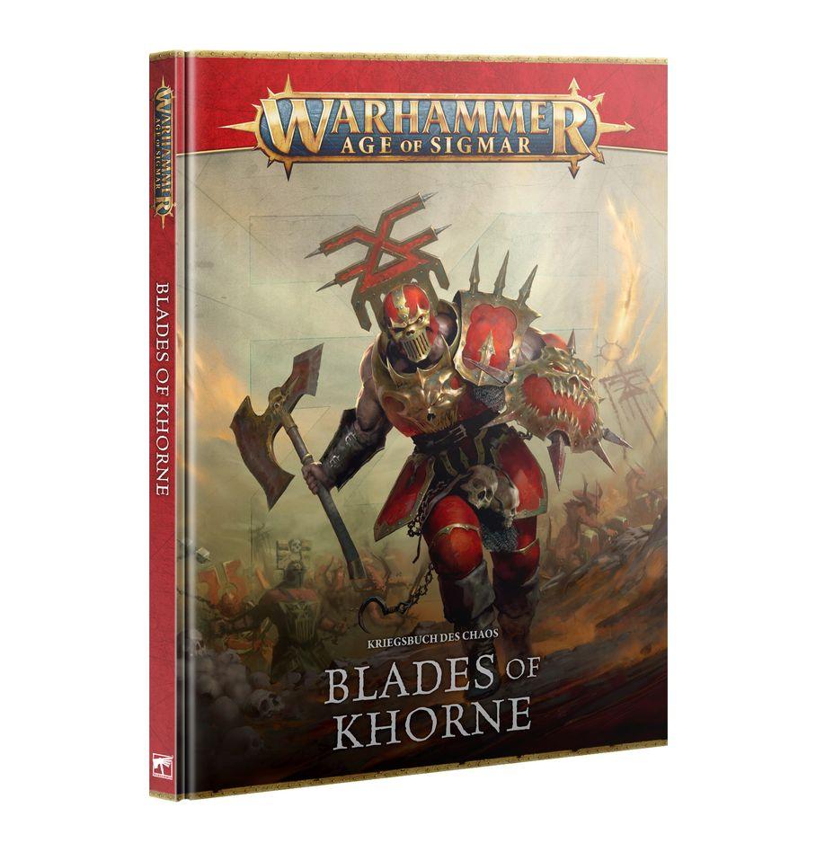 KRIEGSBUCH: BLADES OF KHORNE (DEUTSCH) (83-01-04) 4te Editon