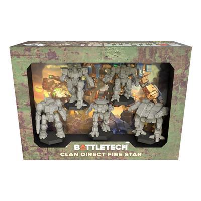 BattleTech: Clan Direct Fire Star EN