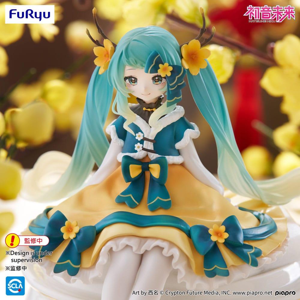 Hatsune Miku Noodle Stopper PVC Statue 2025 Chinese New Year Ver. 14 cm