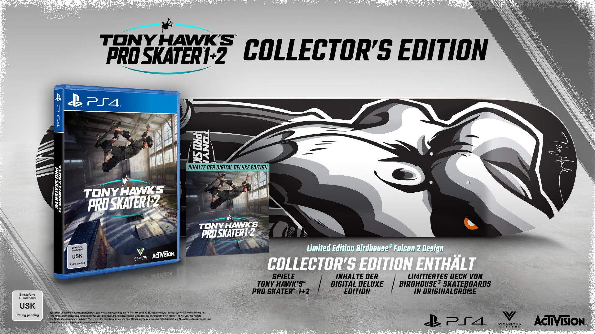 Tony Hawk's Pro Skater 1+2 - Collector's Edition (PS4 / Playstation 4, gebraucht) **