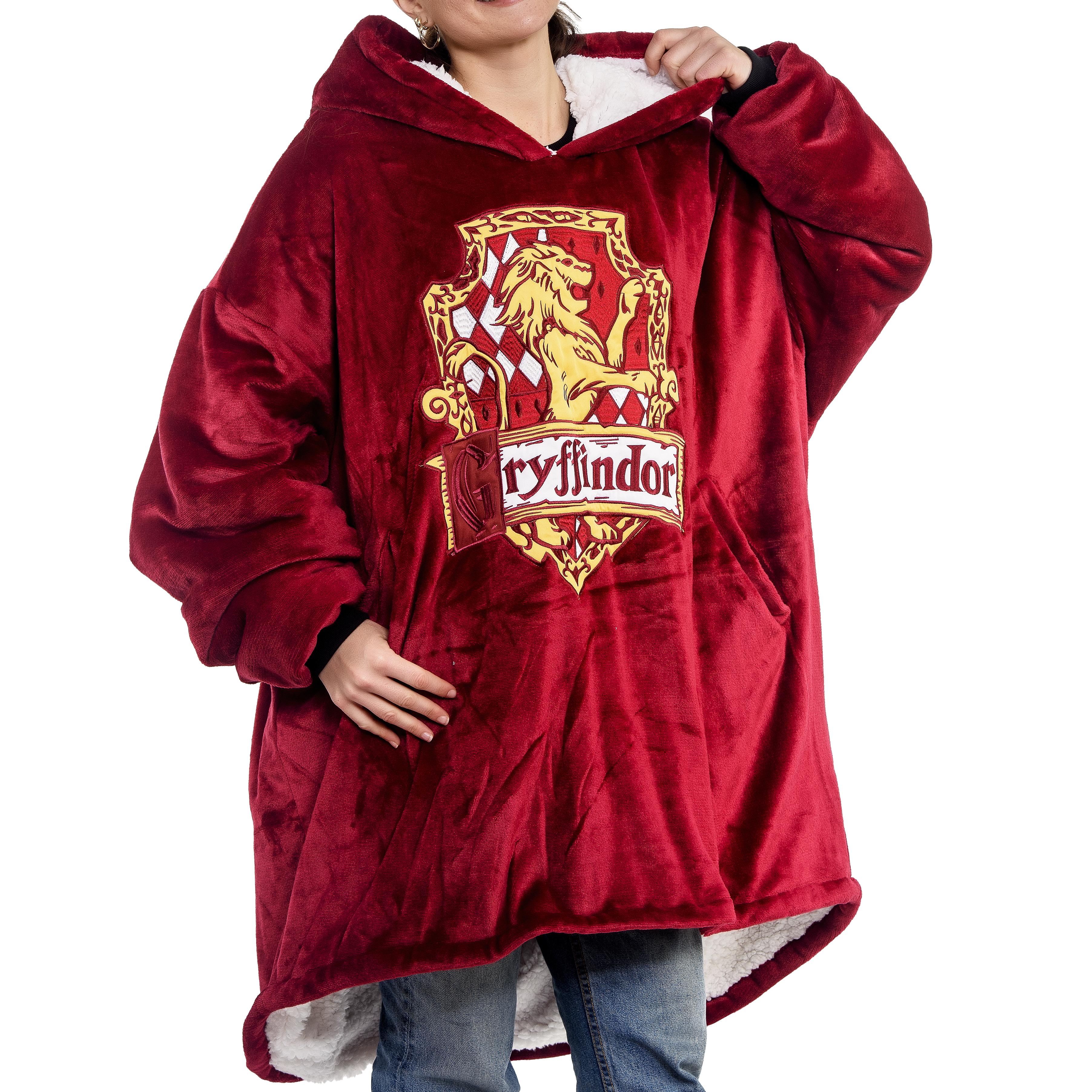 Harry Potter Gryffindor Oversized Hoodie Blanket
