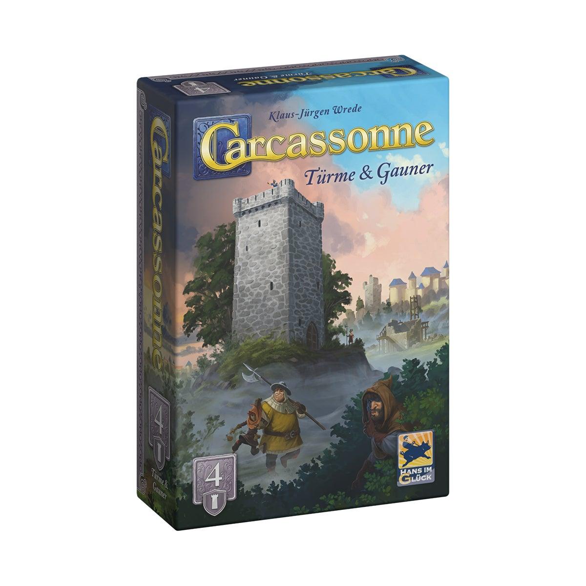 Carcassonne - Türme & Gauner (Erw. 4)