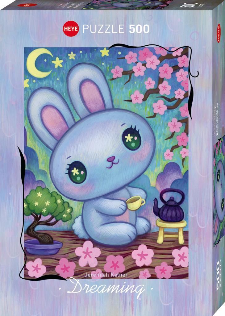 Bunny Zen Garden - Dreaming