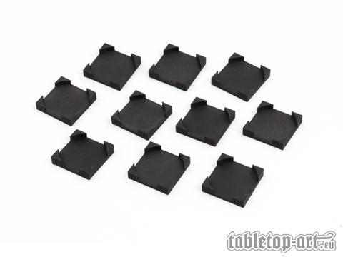 Bases Converters - 25mm Round to Square