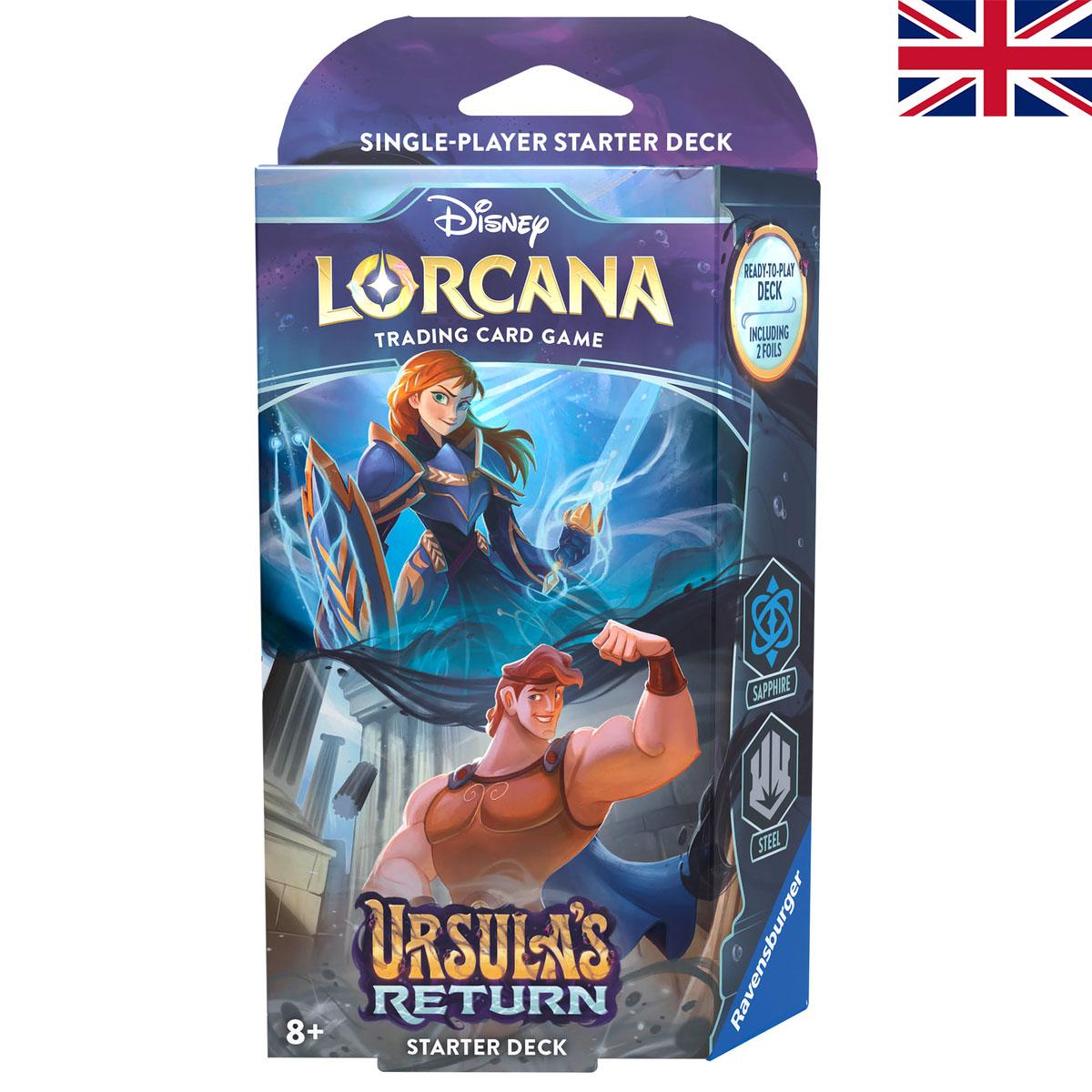 Disney Lorcana - Ursulas Return: Starter Deck Anna / Hercules EN