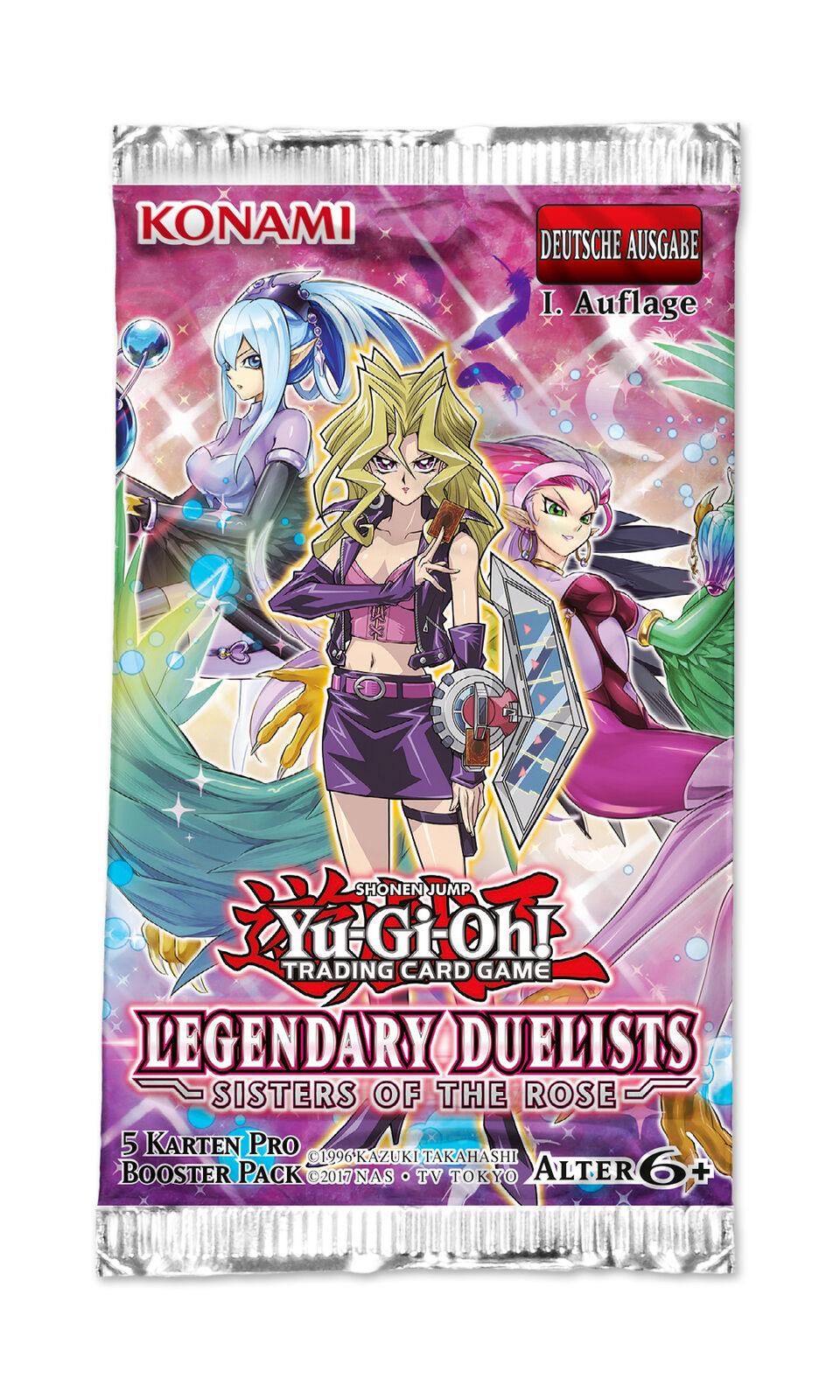 Yu-Gi-Oh! Duelist Pack: Legendary Duelist 4 Sisters of the Rose Booster Pack DE