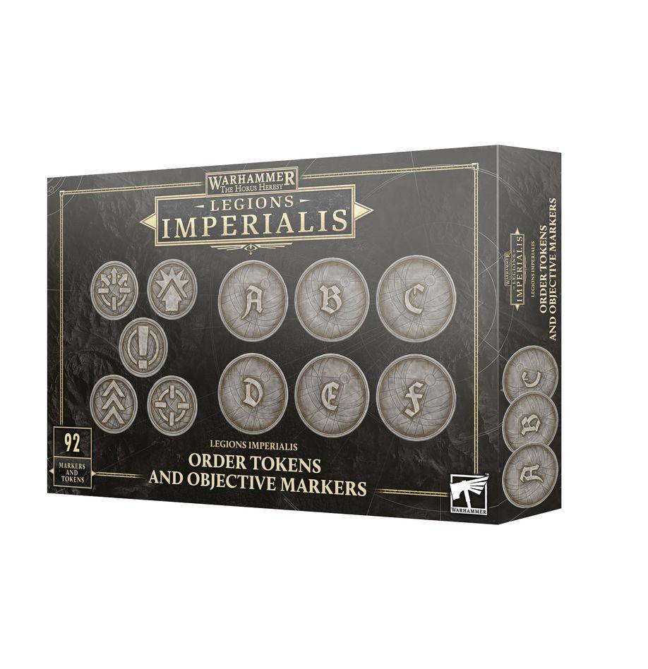LEGIONS IMPERIALIS: ORDER TOKENS AND OBJECTIVES MARKERS (03-85)