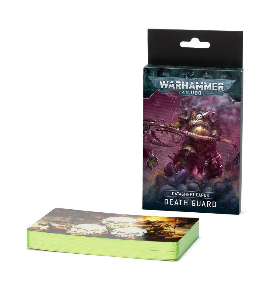 DATASHEET CARDS: DEATH GUARD (ENGLISH) (43-04-60) 10th Edition