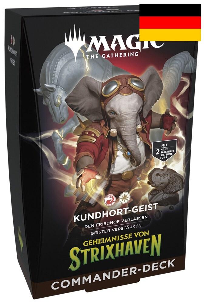 MTG - Geheimnisse von Strixhaven: Commander - Kundhort-Geist Deck DE