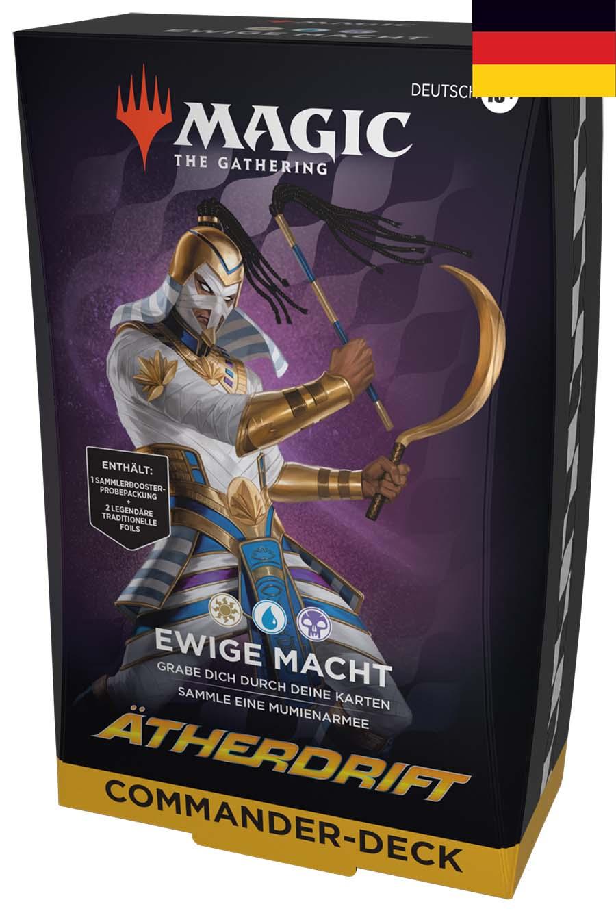 MTG - Aetherdrift: Commander Deck Ewige Macht DE