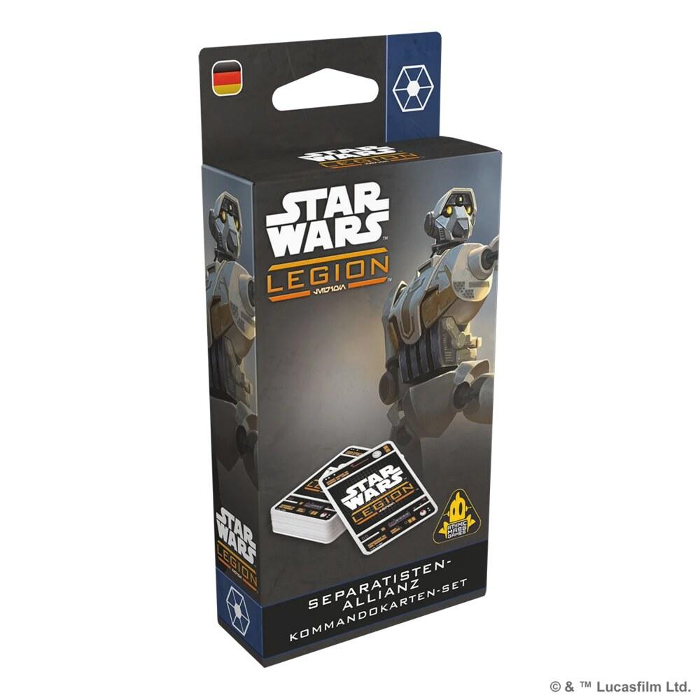 Star Wars: Legion - Separatisten-Allianz Kommandokarten-Set