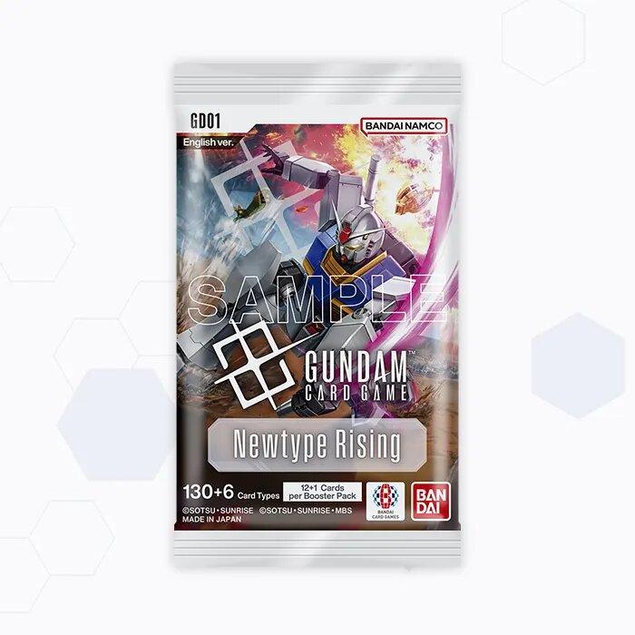 Gundam Card Game Booster Pack Newtype Rising GD01 (1 Booster) EN