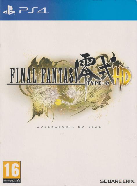 Final Fantasy Type-0 HD - Collector's Edition  (Sony PlayStation 4, gebraucht ) **