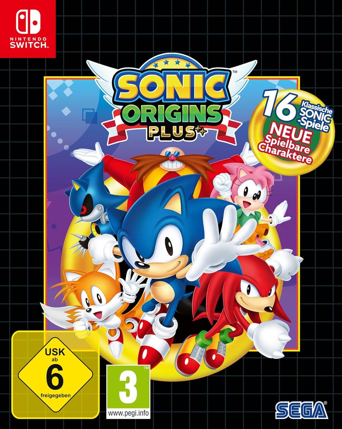 Sonic Origins Plus (ohne Papierverpackung) (Switch, gebraucht) **