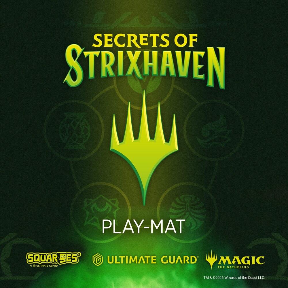 Ultimate Guard Secrets of Strixhaven - Playmat Blue Mythic (Alternate Art)
