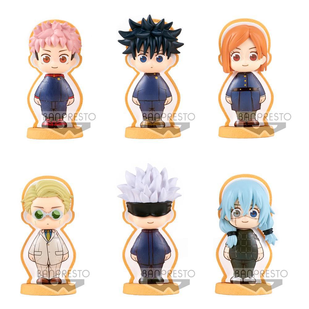 Jujutsu Kaisen Cookie Decolle Minifiguren 6 cm Vol. 1