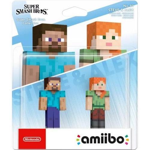 Amiibo Super Smash Bros. #080 - Steve & Alex (NEU) **