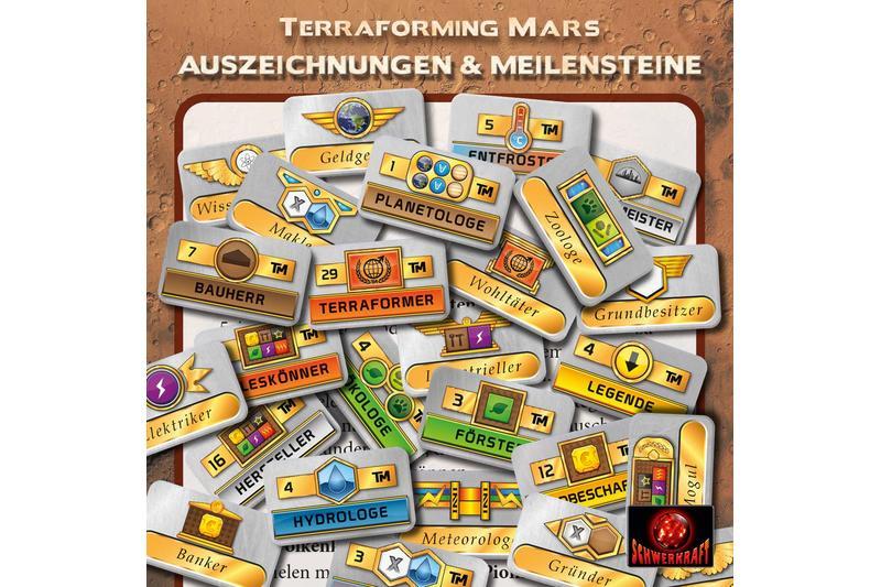 Terraforming Mars: Auszeichnungen & Meilensteine
